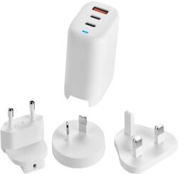Acer Aps101 USB-A / 2X USB-C Hálózati Töltő - 65W, Fehér