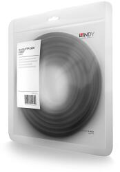 Lindy S/FTP CAT6a Patch Kábel - 7.5 m, Fekete (47312)