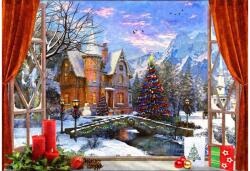 Bluebird Puzzle 90673 - Christmas Mountain View - 1000 db-os puzzle