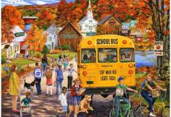 Bluebird Puzzle 90749 - The School Bus - 1000 db-os puzzle (90749)