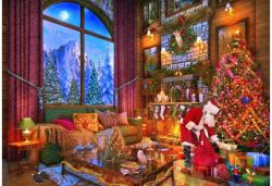 Bluebird Puzzle 90800 - Christmas Lodge - 1000 db-os puzzle