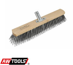 AWTools AW00148 profi drótseprű fej - 40 cm (70 mm acél sörte) (AW00148)