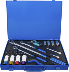 BGS technic Technic Nyomatékkulcs-készlet 6, 3 mm (1/4"), 10 mm (3/8"), 12, 5 mm (1/2") 31 darabos (BGS-74305) (BGS-74305)