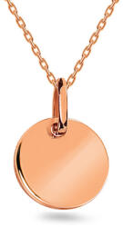 Heratis Forever Kerek lemez medál, rosé arany, 14K IZ20405R