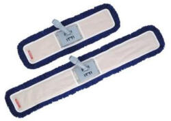 Vileda 101267 tartós akril portörlő mop, kék/fehér, 100 cm-es, zsebes