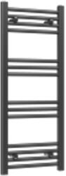 Gamma Törölközőszárító radiátor, Basic 40cm x 100cm, fekete (BASIC-10040-BK)