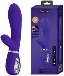 Pretty Love Thomas tölthető duplamotoros vibrátor - lila