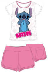 Exity Disney Lilo és Stitch pamut nyári együttes lányoknak - póló-rövidnadrág szett - rózsaszín 12 év/152 cm NETESTI1026-ROZ-152 (NETESTI1026-ROZ-152)