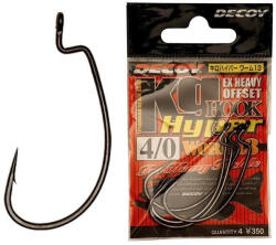Decoy WORM 13 KG HYPER HOOK #1/0 (EX HEAVY OFFSET) offset horog