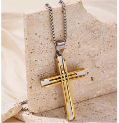  Sapid Cross nyaklék - Arany/Ezüst