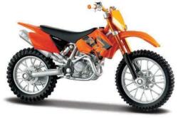 Maisto - Мотоциклет, KTM 525SX, 1: 18 (39300-4043)