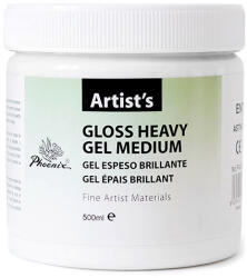  Fenyes zselé médium Heavy 500 ml (Sűrű akril médium)