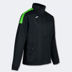 Joma RAINCOAT TRIVOR kabát / dzseki fekete fluo zöld M