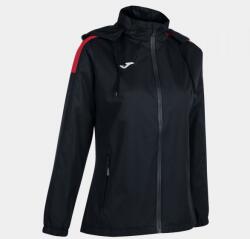 Joma RAINJACKET TRIVOR kabát / dzseki fekete piros L