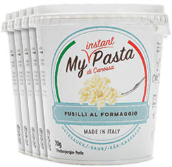 My Instant Pasta orsótészta sajtos mártással - 5 x 70 g / 5 napos csomag