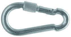  K KARABINER 10BIZT DIN5299-D Tűzoltókarabiner átmérő 10*100 mm csavarbiztosítással (25db/csom) (50339)