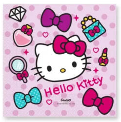 Disney Hello Kitty Fashion szalvéta 20 DARABOS, 33x33 cm