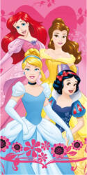 Disney Hercegnők fürdőlepedő, strandtörölköző 70x140 cm Nr 01