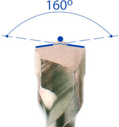 Rawlplug PRO SDS-PLUS Profi fúrószár 10x160 mm RT-SDSA (61167)