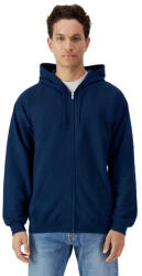 Gildan GISF600 SOFTSTYLE MIDWEIGHT POLÁR FELNŐTT VÉGIG CIPZÁROS KAPUCNIS PULÓVER (gisf600nv-xl)