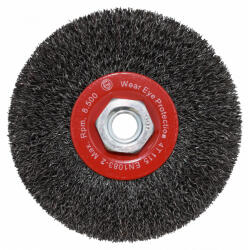 ABRABORO Record körkefe hullámos acél dróttal 115 0, 30 STD (900599003423)