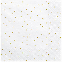 Pöttyös szalvéták, 33x33 cm (1 db / 20 db) (SP33-23-008)