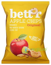BETTR Chipsuri din Mere fara Zahar Adaugat Ecologice/Bio 50g