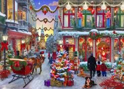 Bluebird Puzzle - Puzzle Străzi de Crăciun - 500 piese Puzzle