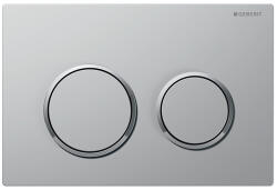 Geberit Clapeta cu actionare dubla, Geberit, Omega20, cu suprafata easy-to-clean, crom mat (115.085.JQ.1) - magazinuldeinstalatii