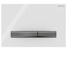 Geberit Clapeta de actionare, Geberit, Sigma50, alb negru cromat (115.671.11.2)