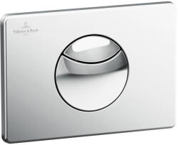 Villeroy & Boch Clapeta Villeroy Boch, ViConnect, cu actionare dubla, crom lucios, 21 x 15 x 5 cm (92248561) - magazinuldeinstalatii
