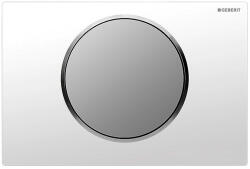 Geberit Clapeta cu actionare dubla Geberit, Sigma10, alb si cromat lucios (115.758.KJ.5) - magazinuldeinstalatii