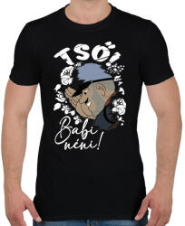 printfashion Tső Babi néni! - Férfi póló - Fekete (16637976)