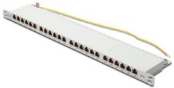 ASSMANN Patch Panel 24 portos 1U, 19", CAT 6, árnyékolt (DN-91624S)