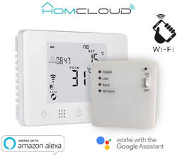  Termostat smart wi-fi, programabil prin telefon, cu unde radio si butoane tactile
