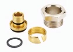 Danfoss ötrétegű cső csatlakozó csavarzat 16-os csőhöz (013G4176)