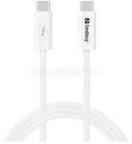Sandberg Kábel - USB-C>C USB4 240W+40Gbps, 1M (SANDBERG_136-56) (SANDBERG_136-56)