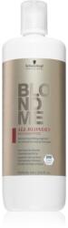 Schwarzkopf Blondme All Blondes Rich sampon hranitor pentru par aspru. 1000 ml