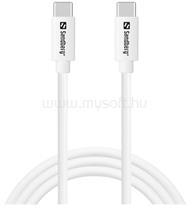 Sandberg Kábel - USB-C Charge Cable 1M, 65W (SANDBERG_136-52) (SANDBERG_136-52)