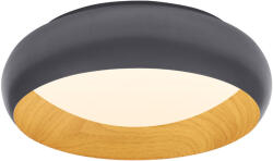 OSRAM Orbis Livia mennyezeti LED lámpa, fa hatású-sötét szürke színben, 30 cm (4099854284083)