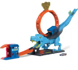 Mattel Hot Wheels T-rex hurokpálya kisautóval (HNP77) - morzsajatekbolt