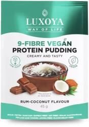 LUXOYA 9-Fiber Vegan Protein Pudding Creamy And Tasty 45g - Rum-Coconut Flavour