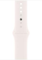 Apple Watch 46 mm sport szíj, M/L - lágy rózsaszín (MXM93ZM/A)