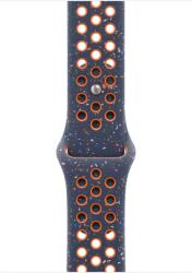 Apple Watch 46 mm Nike sport szíj, S/M - kék láng (MYLA3ZM/A)