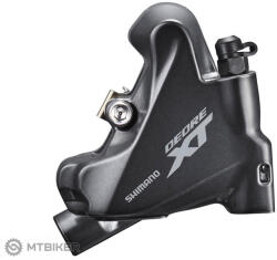 Shimano Deore XT BR-M8110 féknyereg hátsó lapos rögzítés + lemezek L04C + csavar 25 mm