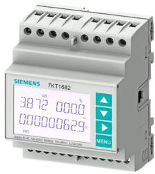 Siemens 7KT1682 LCD, 3-fázisú, 7KT PAC1600 sorozat energiamérő