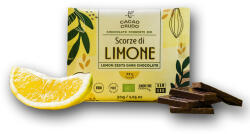 Cacao Crudo Raw Étcsokoládé citromhéjjal, BIO, 30 g *IT-BIO-006 tanúsítvány