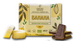 Cacao Crudo Raw Étcsokoládé banánnal, BIO, 30 g *IT-BIO-006 tanúsítvány