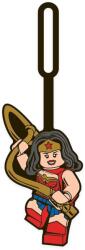 LEGO EUROMIC - Super Heroes - puha szilikon, Wonder Women bőröndcímke (52505) (52505)