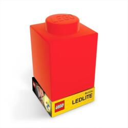 LEGO® EUROMIC - Iconic 1x1 szilikon kocka lámpa - piros (LGL-LP38) (LGL-LP38)